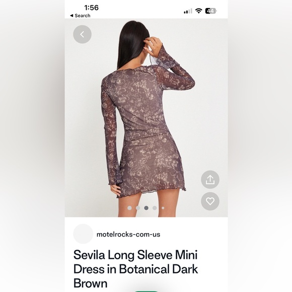 NEVER WORN motel rocks dress - Picture 2 of 3